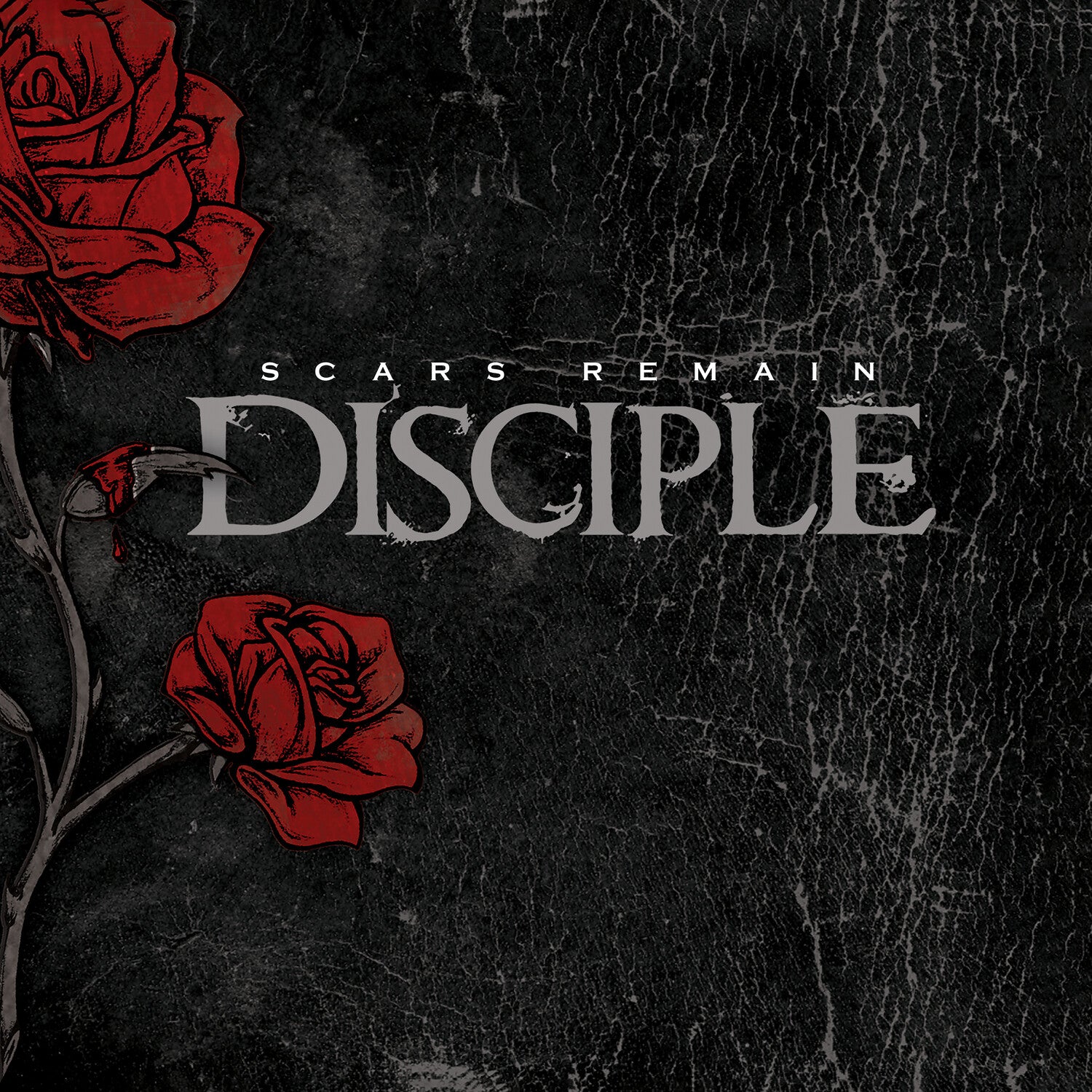 Disciple - Scars Remain - Red Rose (Red Vinyl)