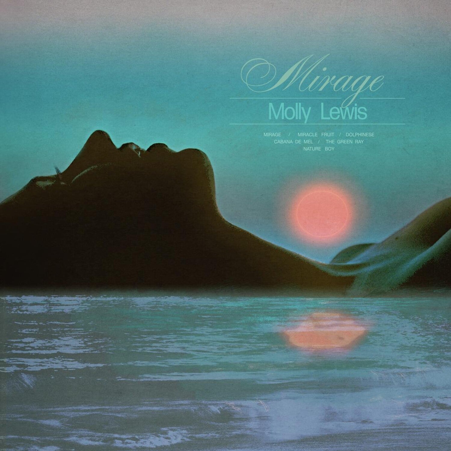 Molly Lewis - Mirage - Pink Glass (Clear Vinyl)