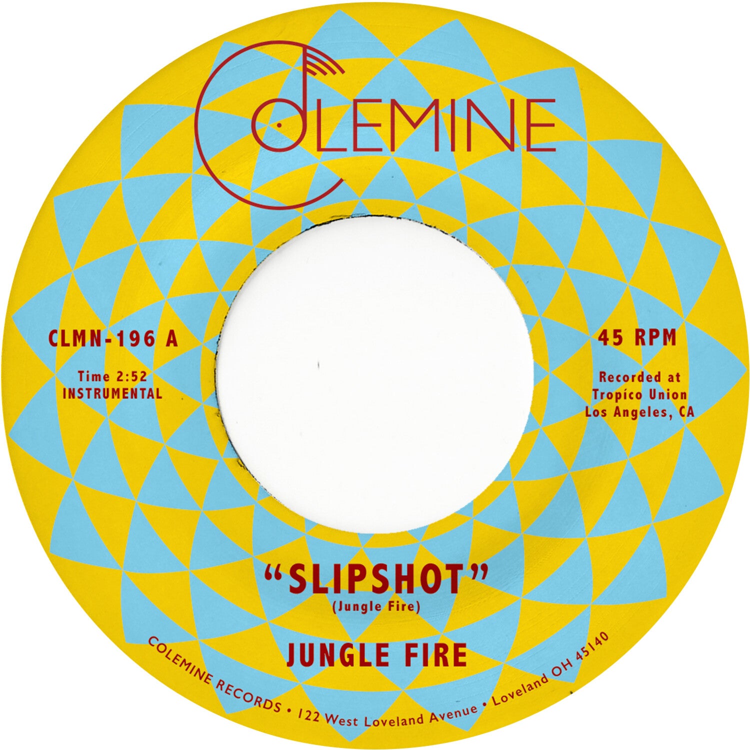 Jungle Fire - Slipshot (Red Vinyl)