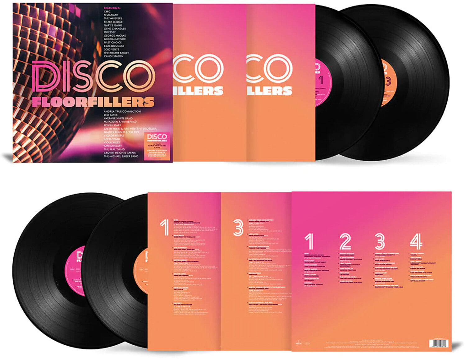 Various Artists - Disco Floorfillers / Various - 140 (Black Vinyl)