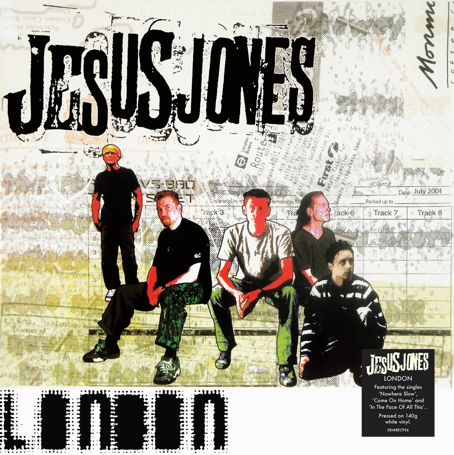 Jesus Jones - London - 140 (White Vinyl)