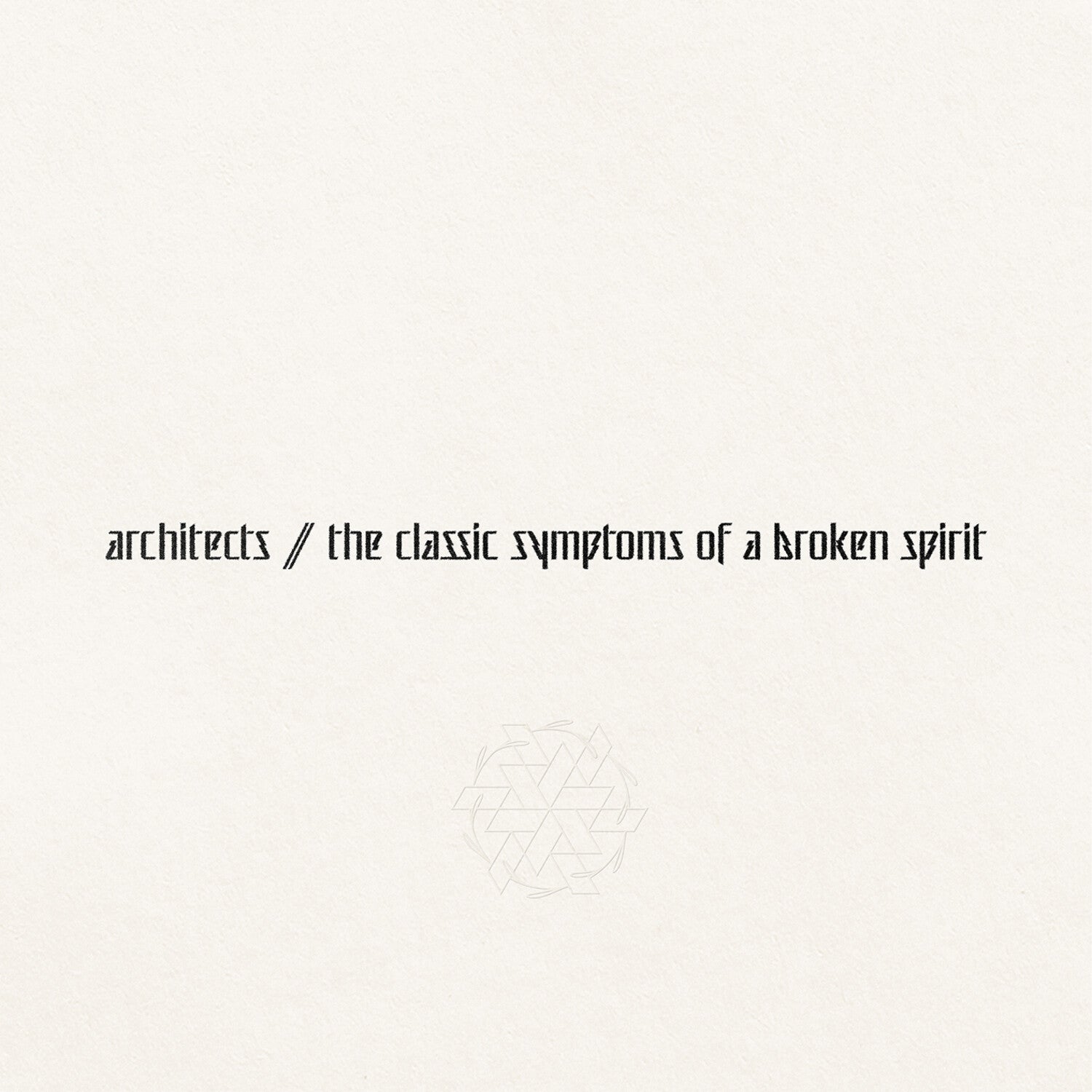 Architects - the classic symptoms of a broken spirit (CD)