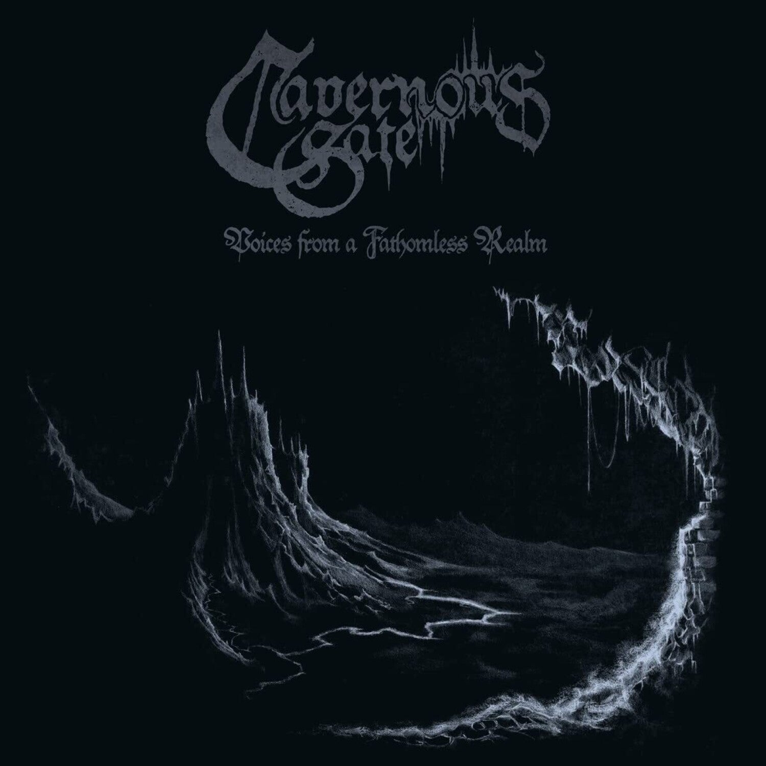 Cavernous Gate - Voices From A Fathomless Realm - Crystal Clear 2xLP (Clear Vinyl)
