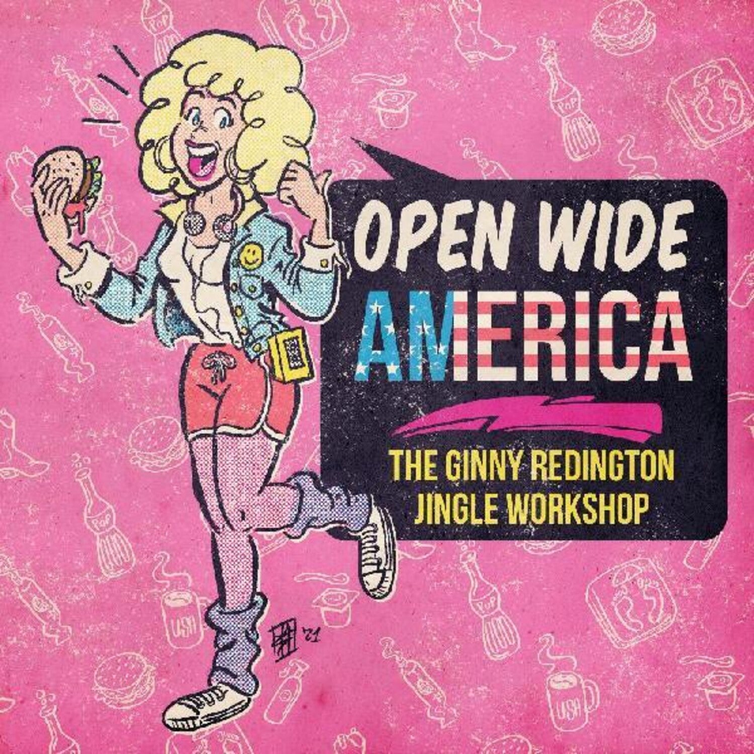 Ginny Redington - Open Wide America: The Ginny Redington Jingle (White Vinyl)