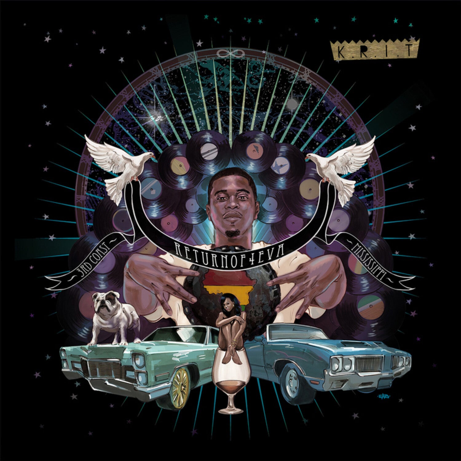 Big K.R.I.T. - Return Of 4Eva 2xLP (Limited Edition)