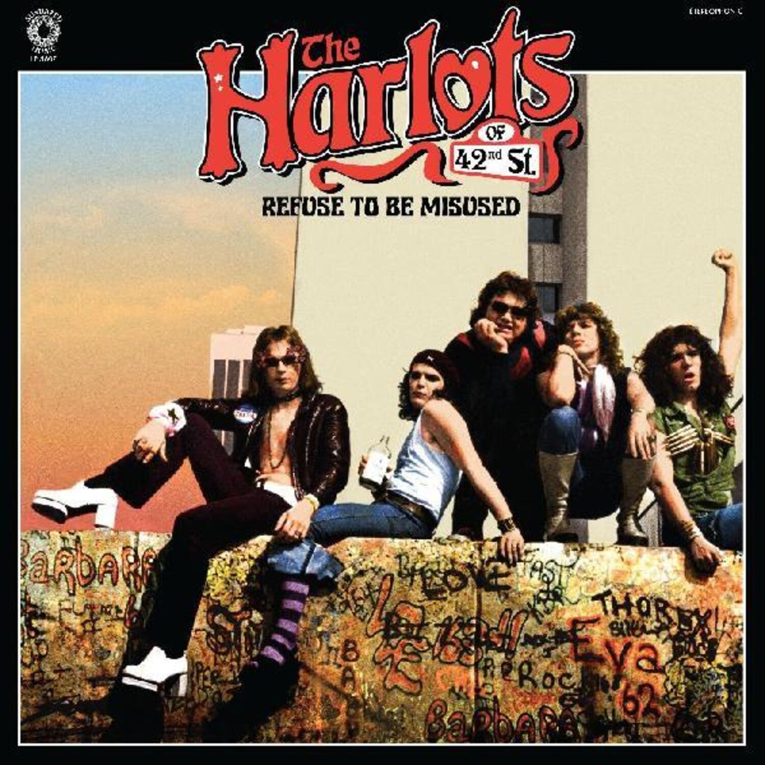 Harlots of 42nd Street - Refuse To Be Misused (Pink Vinyl)