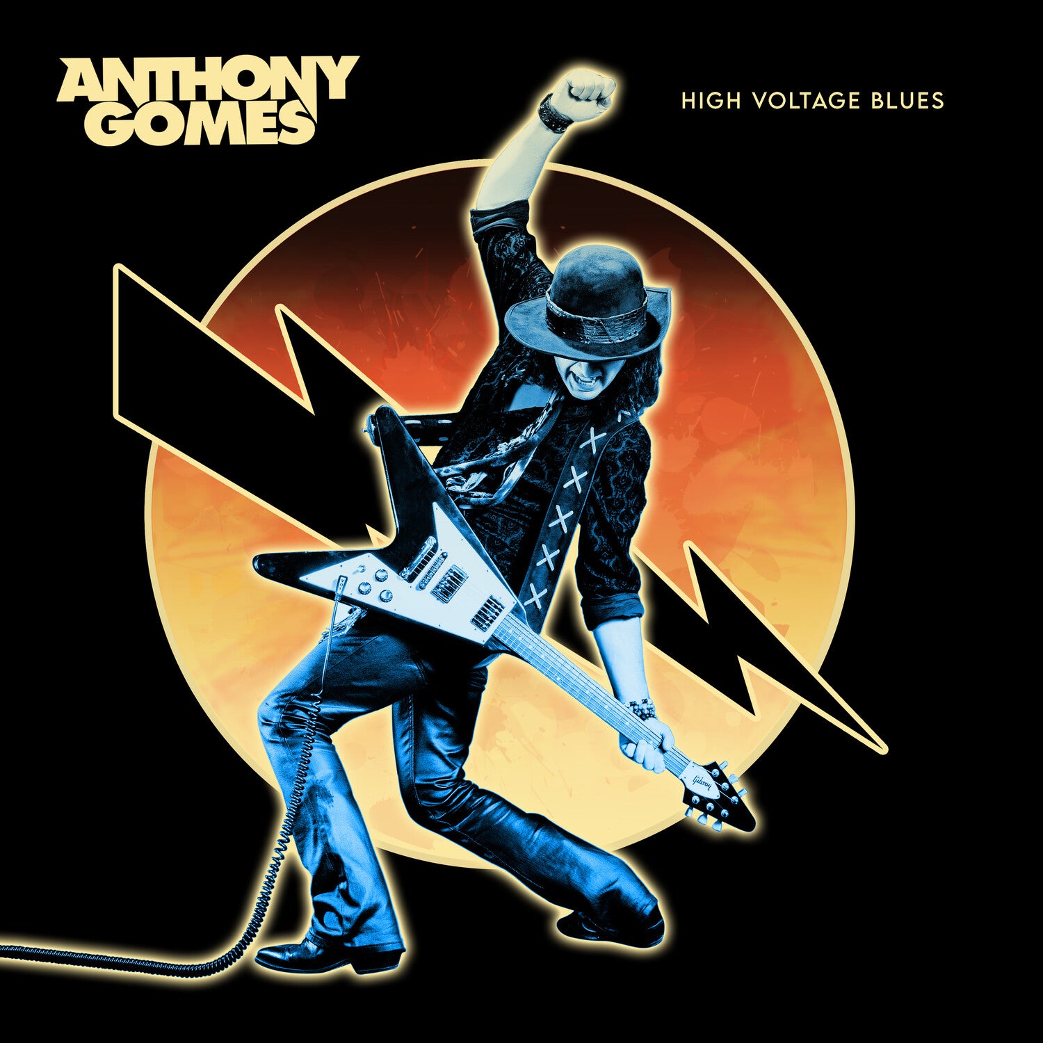 Anthony Gomes - High Voltage Blues (Orange Vinyl)