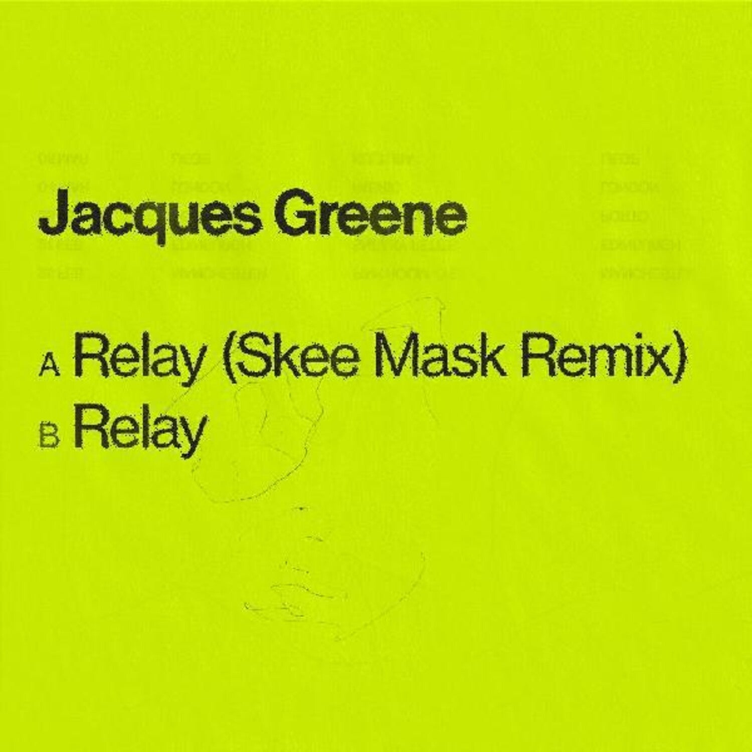 Jacques Greene - Relay (Limited Edition)