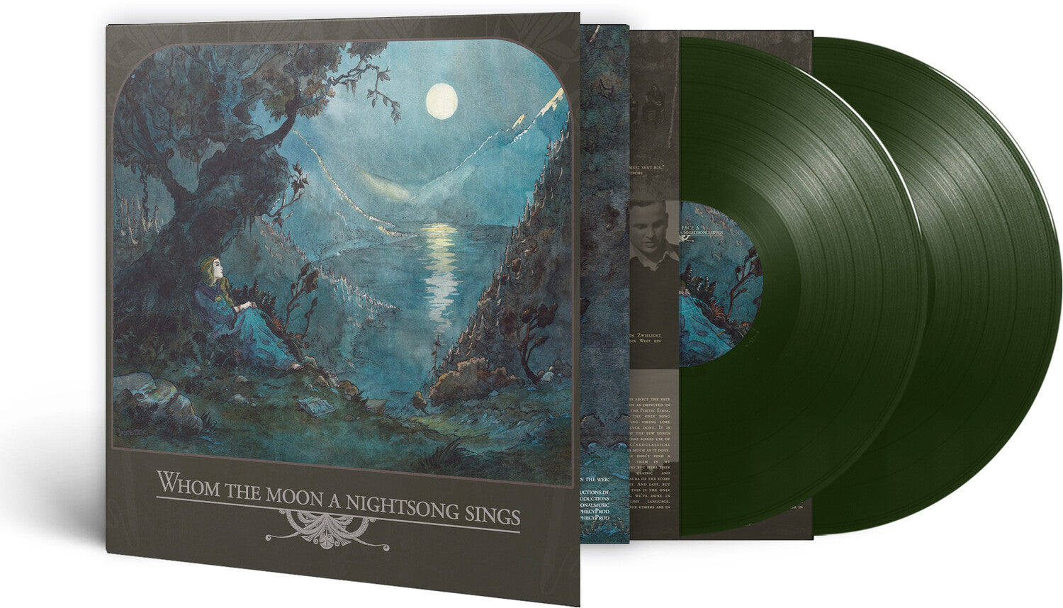 Various Artists - Whom the Moon a Nightsong sings 2xLP (Green Vinyl)