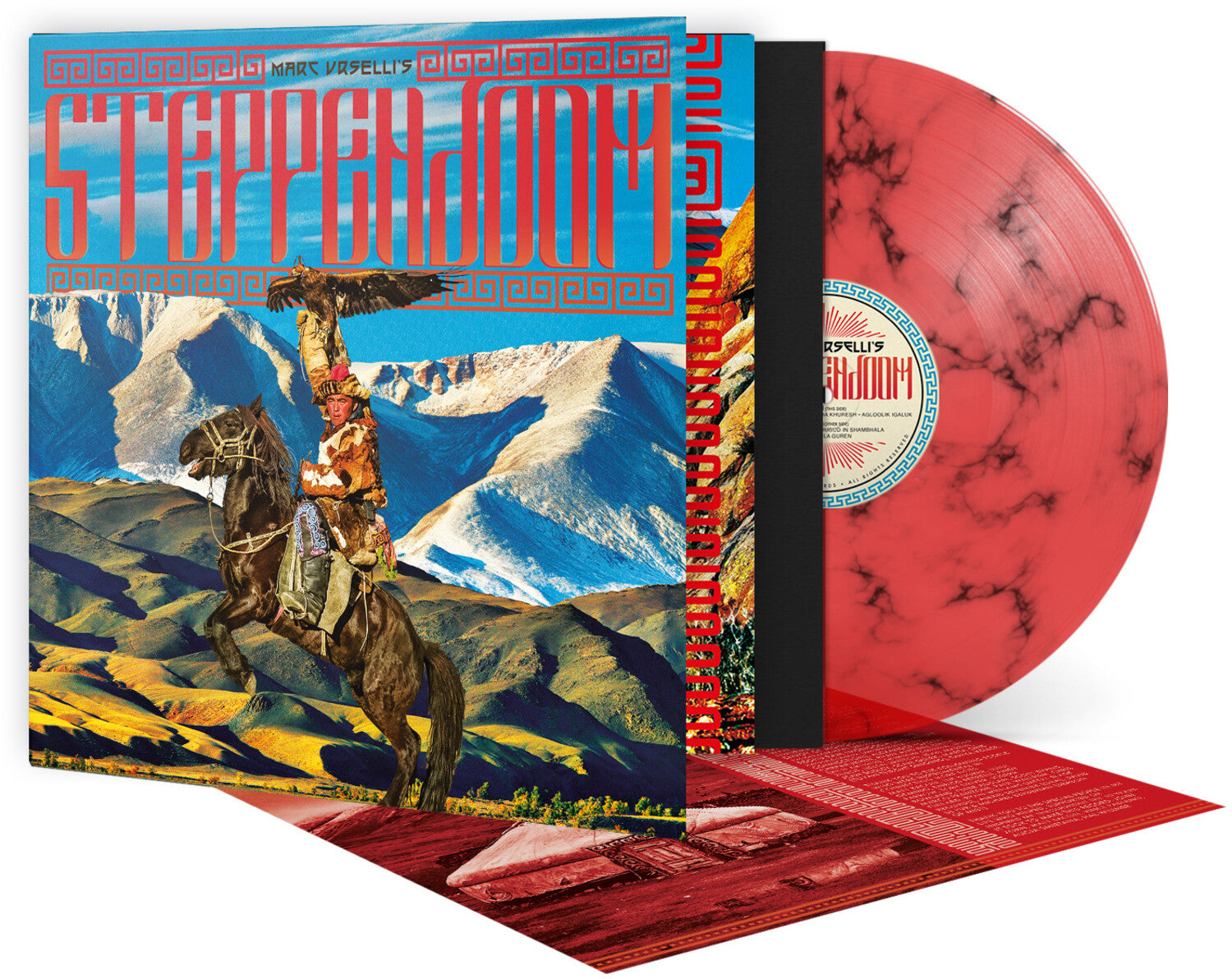 Marc Urselli's Steppendoom - SteppenDoom - Red Transparent + Black Marble (Red Vinyl)