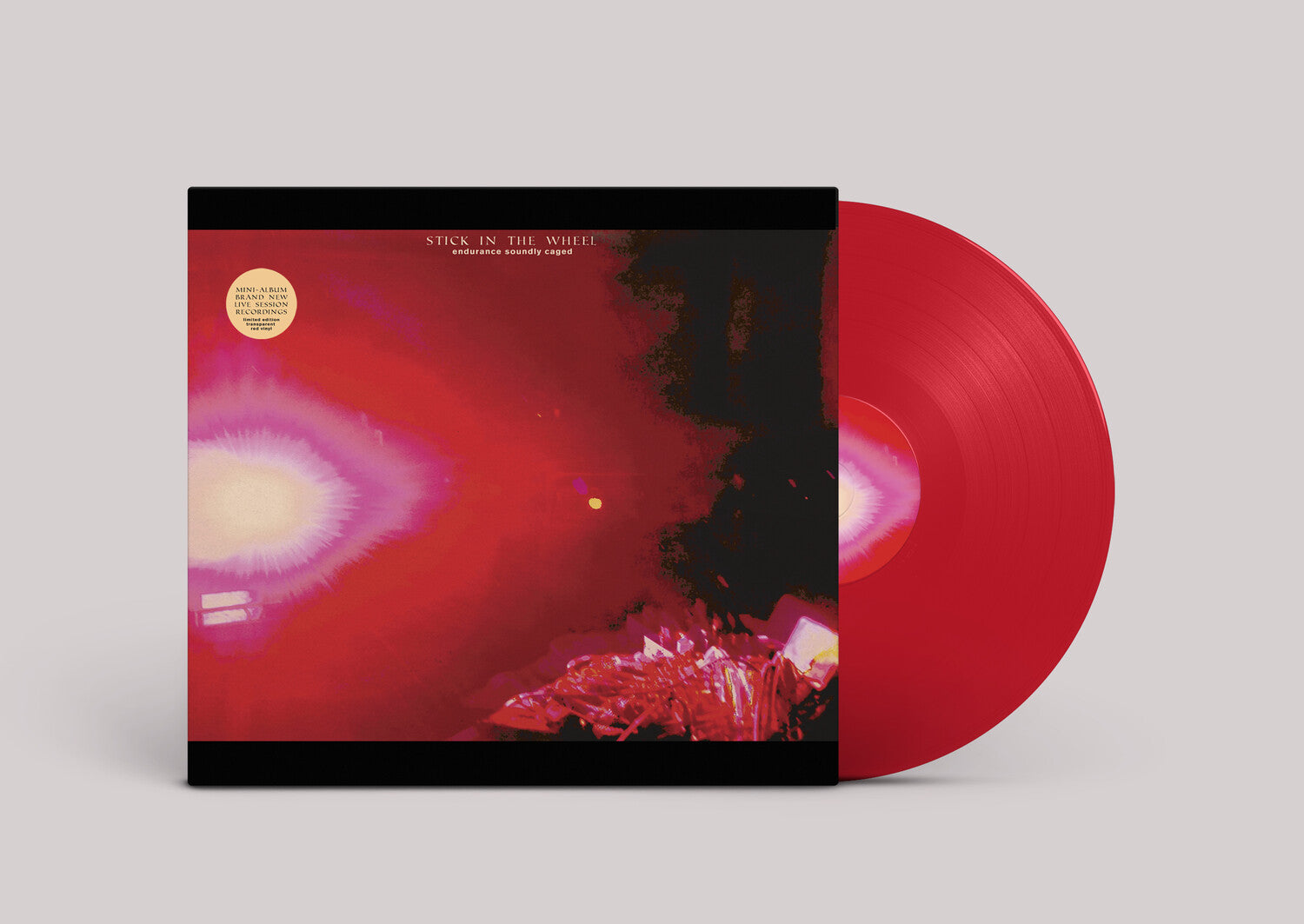 Stick In The Wheel - Endurance Soundly Caged (Red Vinyl)