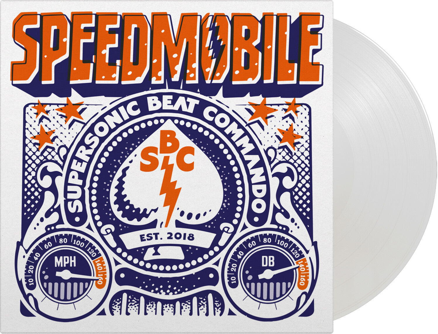 Speedmobile - Supersonic Beat Commando (Clear Vinyl)