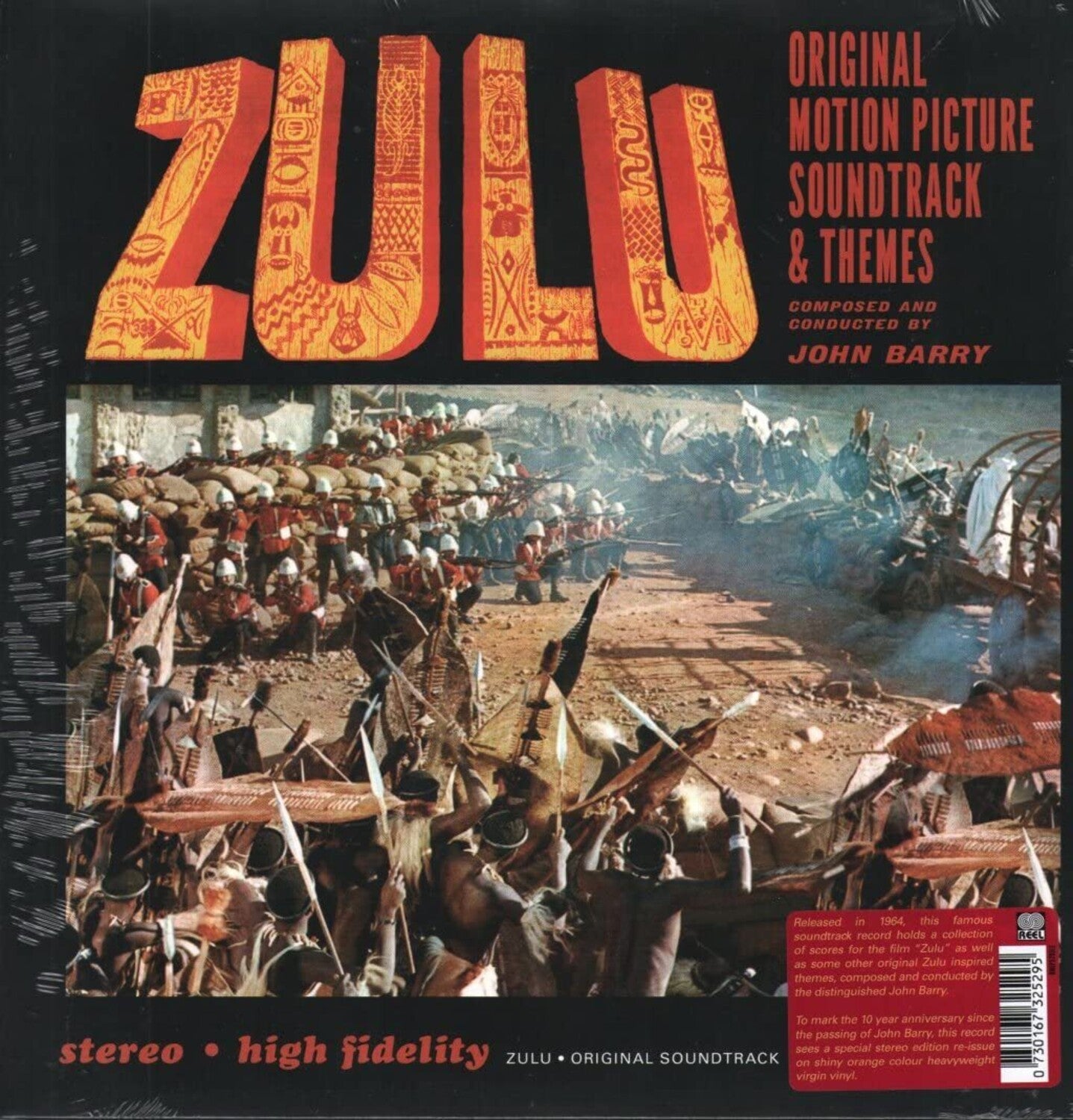 John Barry - Zulu (Original Soundtrack) (Orange Vinyl)