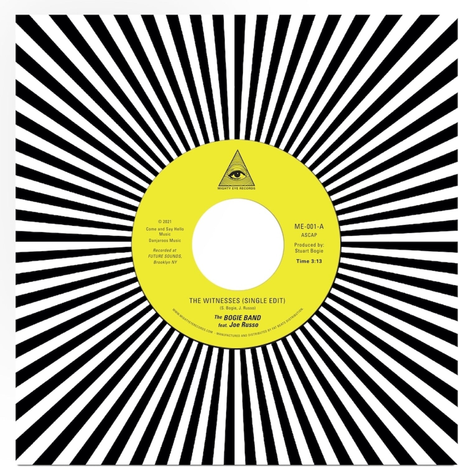 Bogie Band / Joe Russo - Witnesses B/w Take Them On
