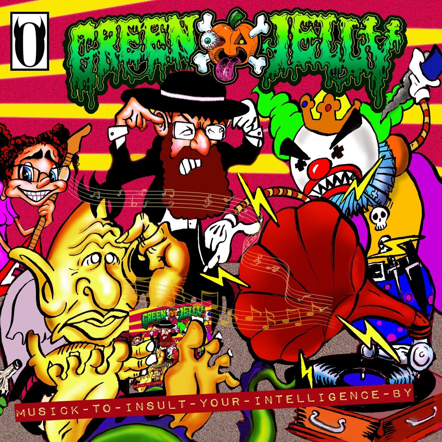 Green Jelly - Musick To Insult Your Intelligence By (Orange Vinyl)