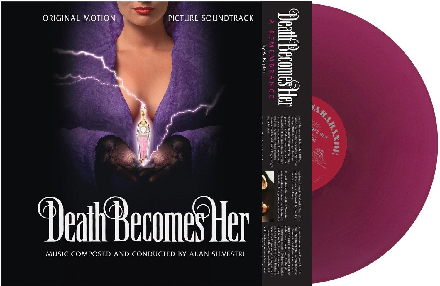 Alan Silvestri - Death Becomes Her (Original Soundtrack) (Purple Vinyl)
