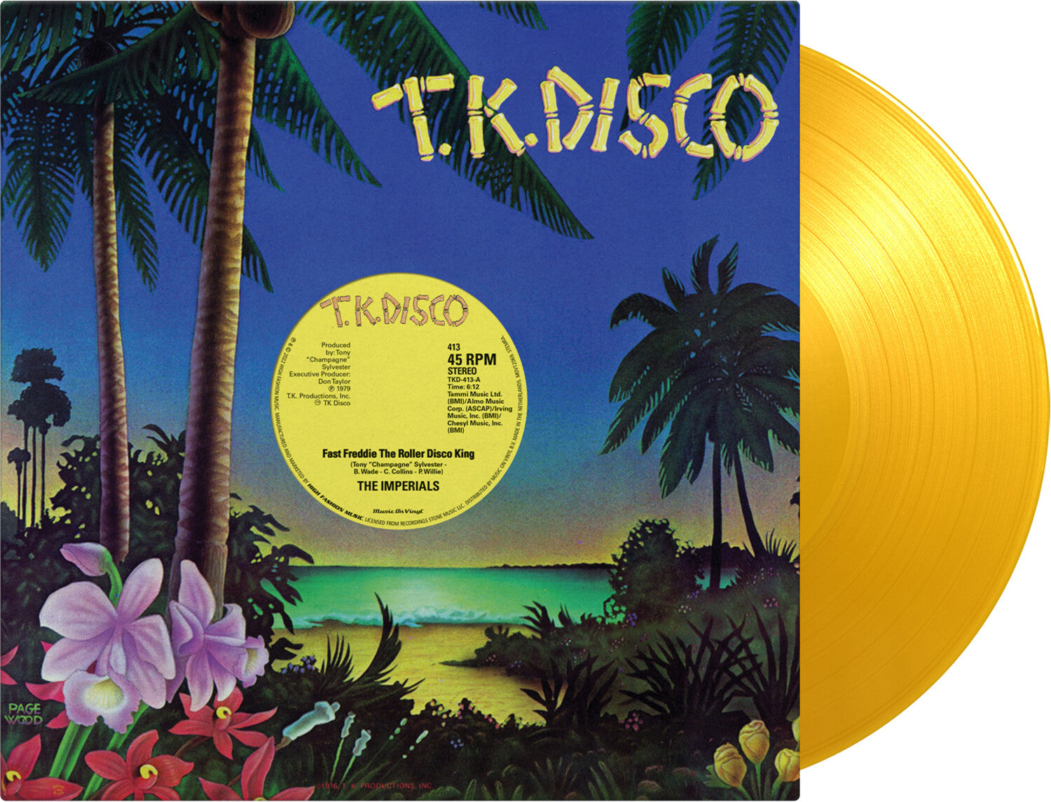 Imperials - Fast Freddie The Roller Disco King (Yellow Vinyl)