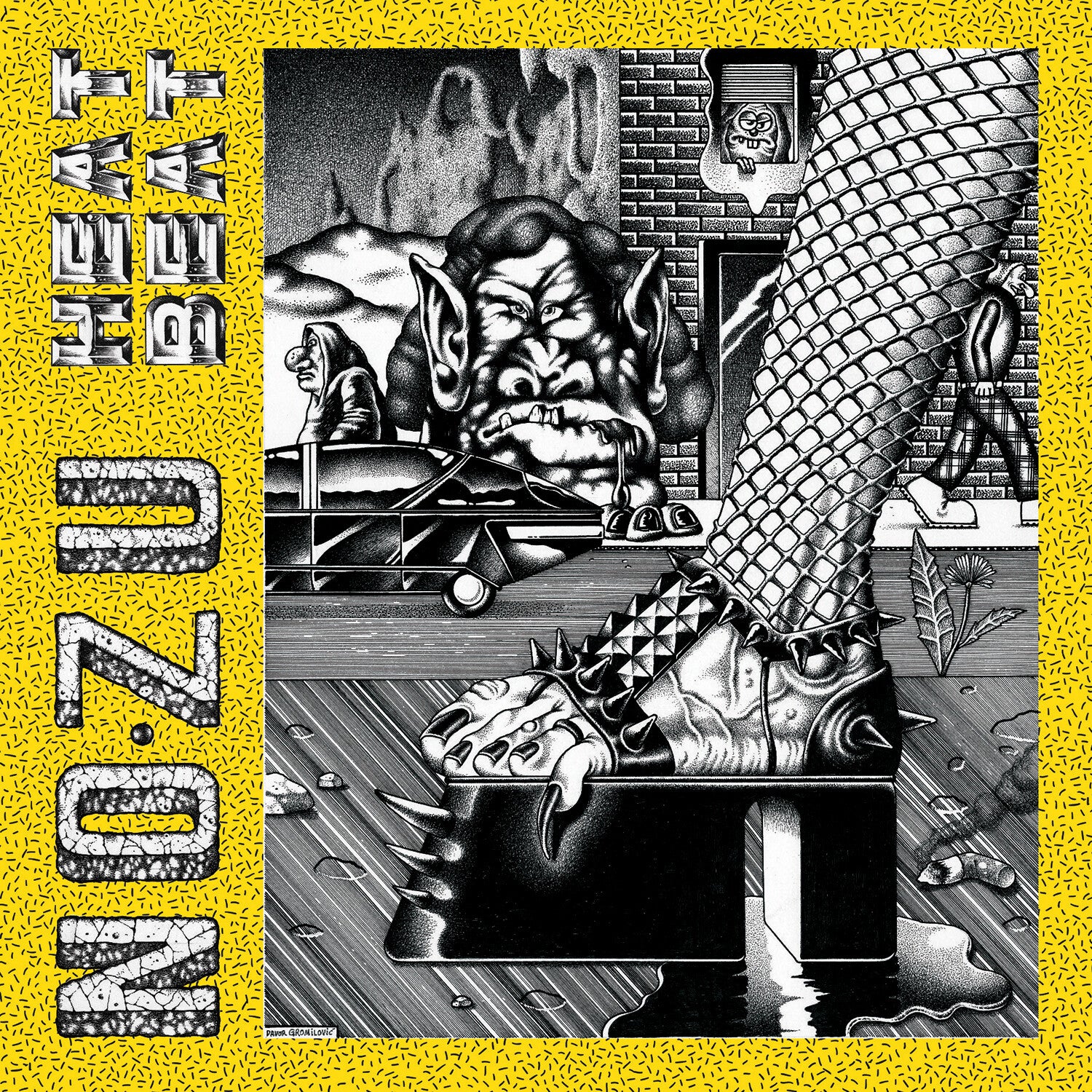 No Zu - Heat Beat - Yellow Speckled (Yellow Vinyl)