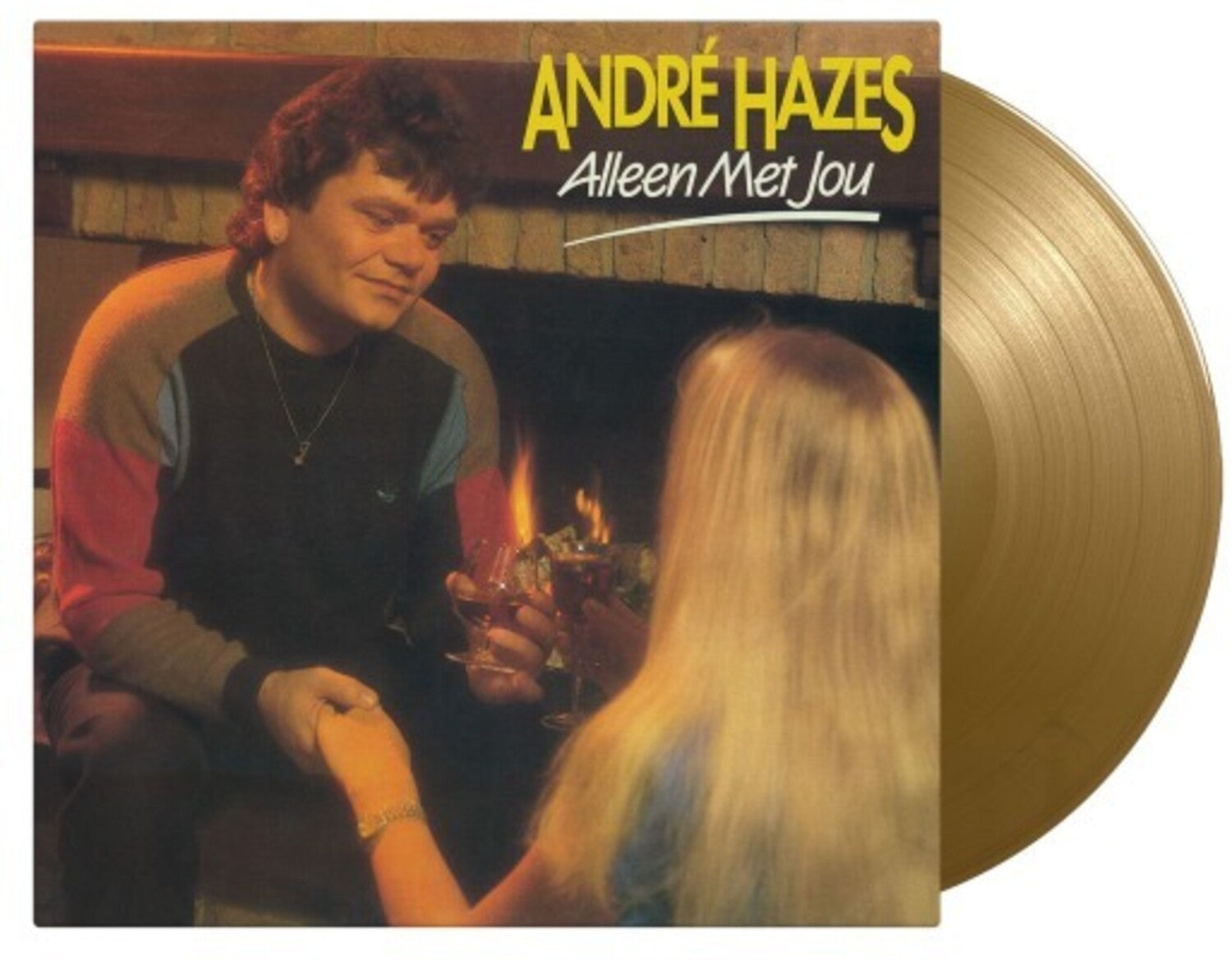 Andre Hazes - Alleen Met Jou - Limited 180 (Gold Vinyl)