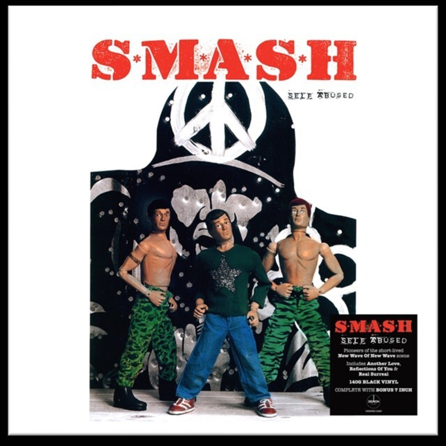 S.M.a.S.H - Self Abused - 140-Gram Black Vinyl with Bonus 7-Inch 2xLP