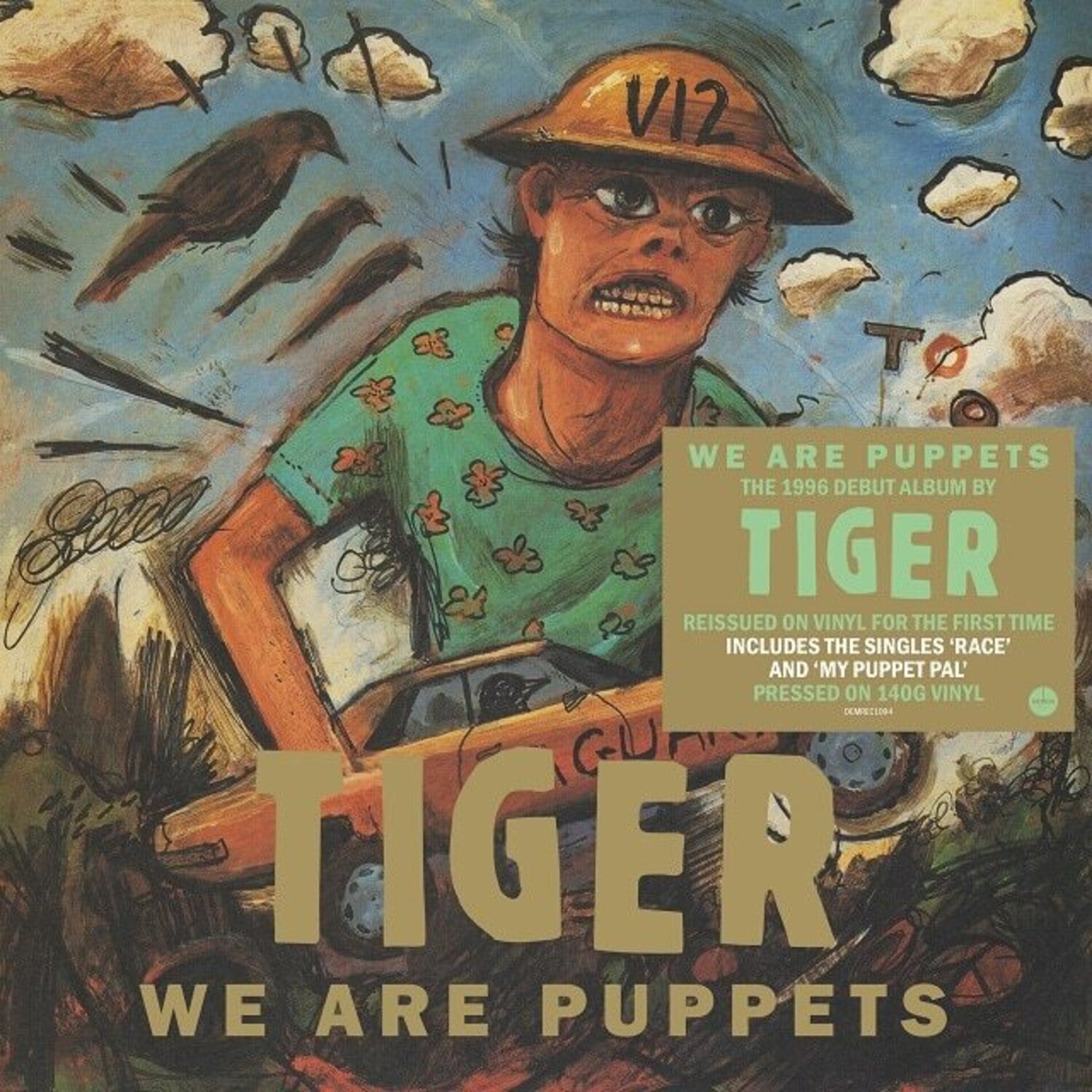 Tiger - We Are Puppets - 140 (Black Vinyl)