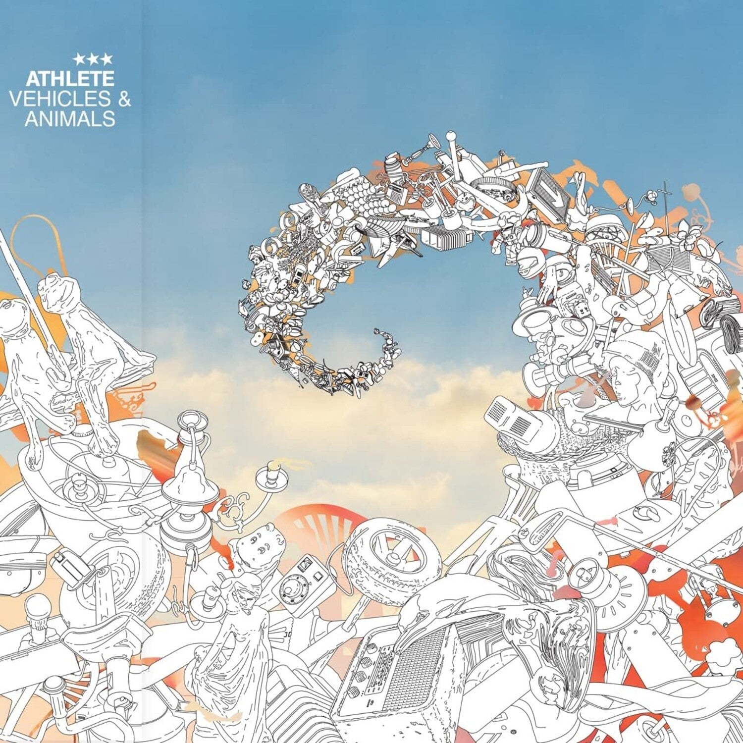 Athlete - Vehicles & Animals: 20th Anniversary Deluxe Edition 2xLP (Blue Vinyl)