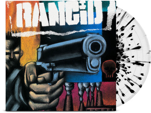 RANCID - Rancid - 93 - Anniv. Ed. - White W/black Splatter