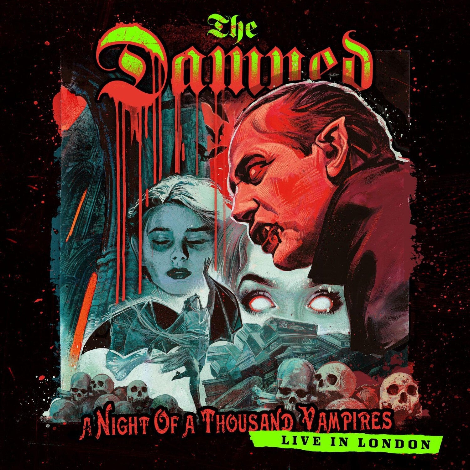 Damned - A Night Of A Thousand Vampires 2xLP (Clear Vinyl)