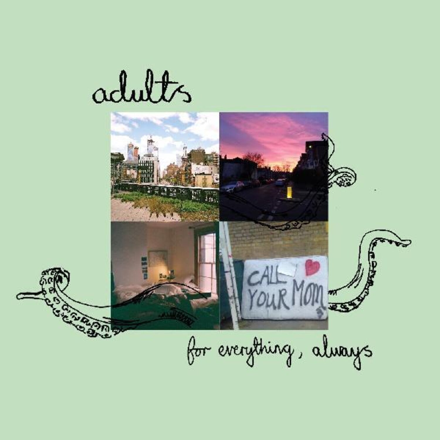 Adults - For Everything Always (Pink Vinyl)