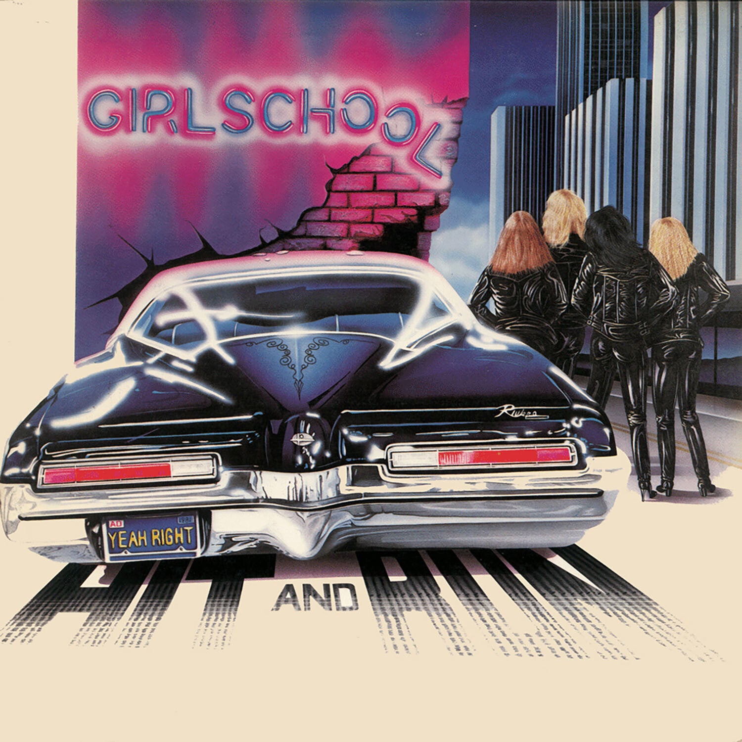 Girlschool - Hit & Run (Purple Vinyl)