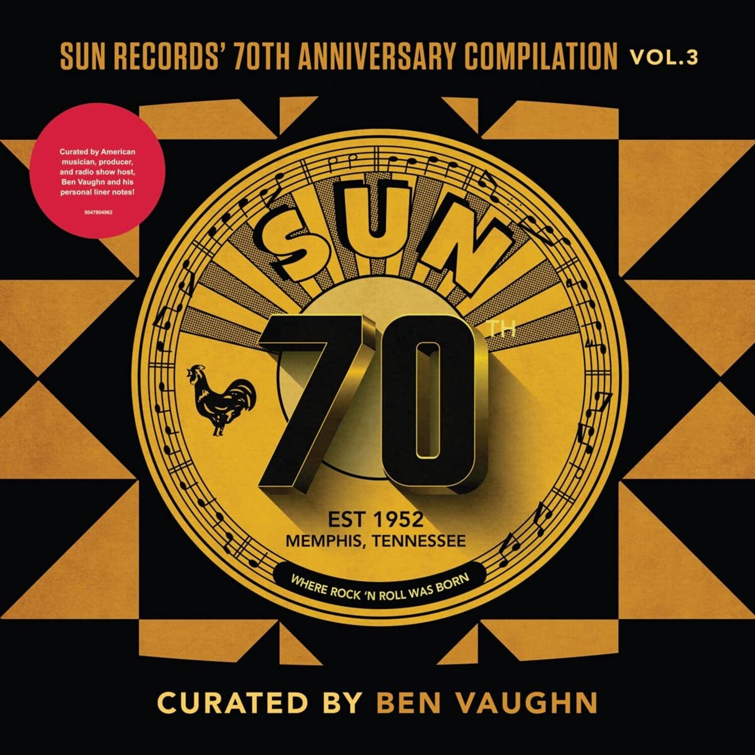 Sun Records 70th Anniversary Compilation 3 / Var - Sun Records' 70th Anniversary Compilation, Vol. 3 [Curated By Ben Vaug hn]