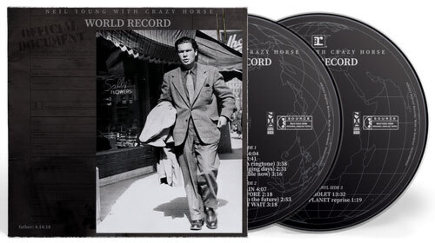 Neil Young & Crazy Horse - World Record 2xCD