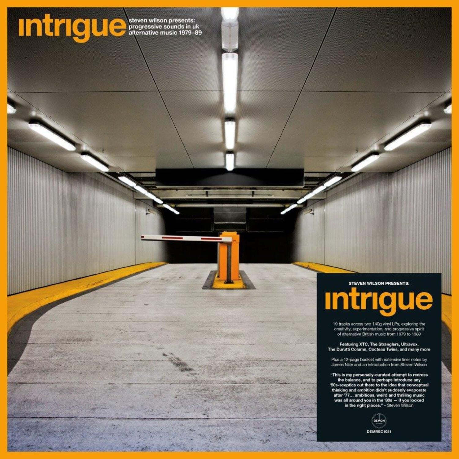 Various Artists - Steven Wilson Presents: Intrigue-Progressive Sounds In Uk Alternative Music 1979-89 / Various 140 2xLP