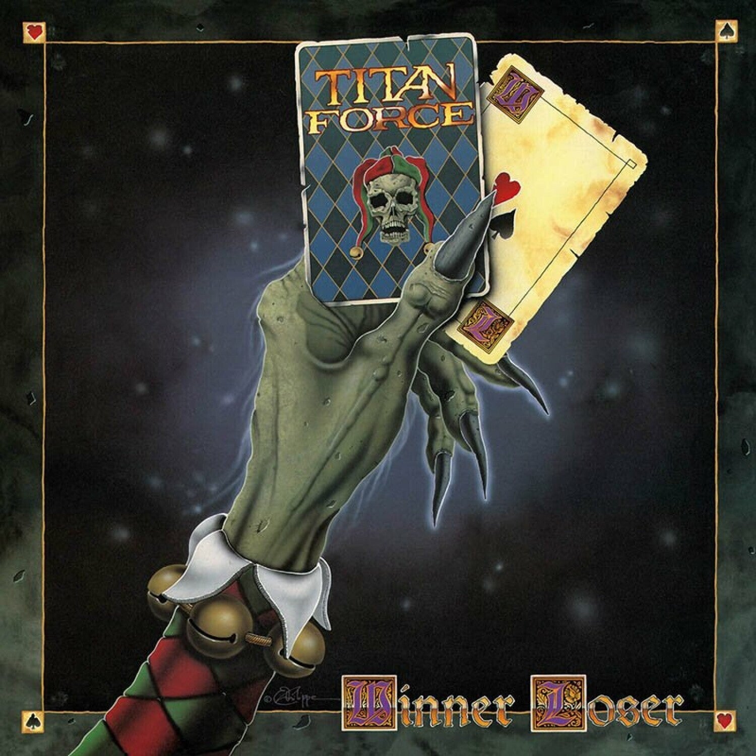 Titan Force - Winner / Loser (Gold Vinyl)