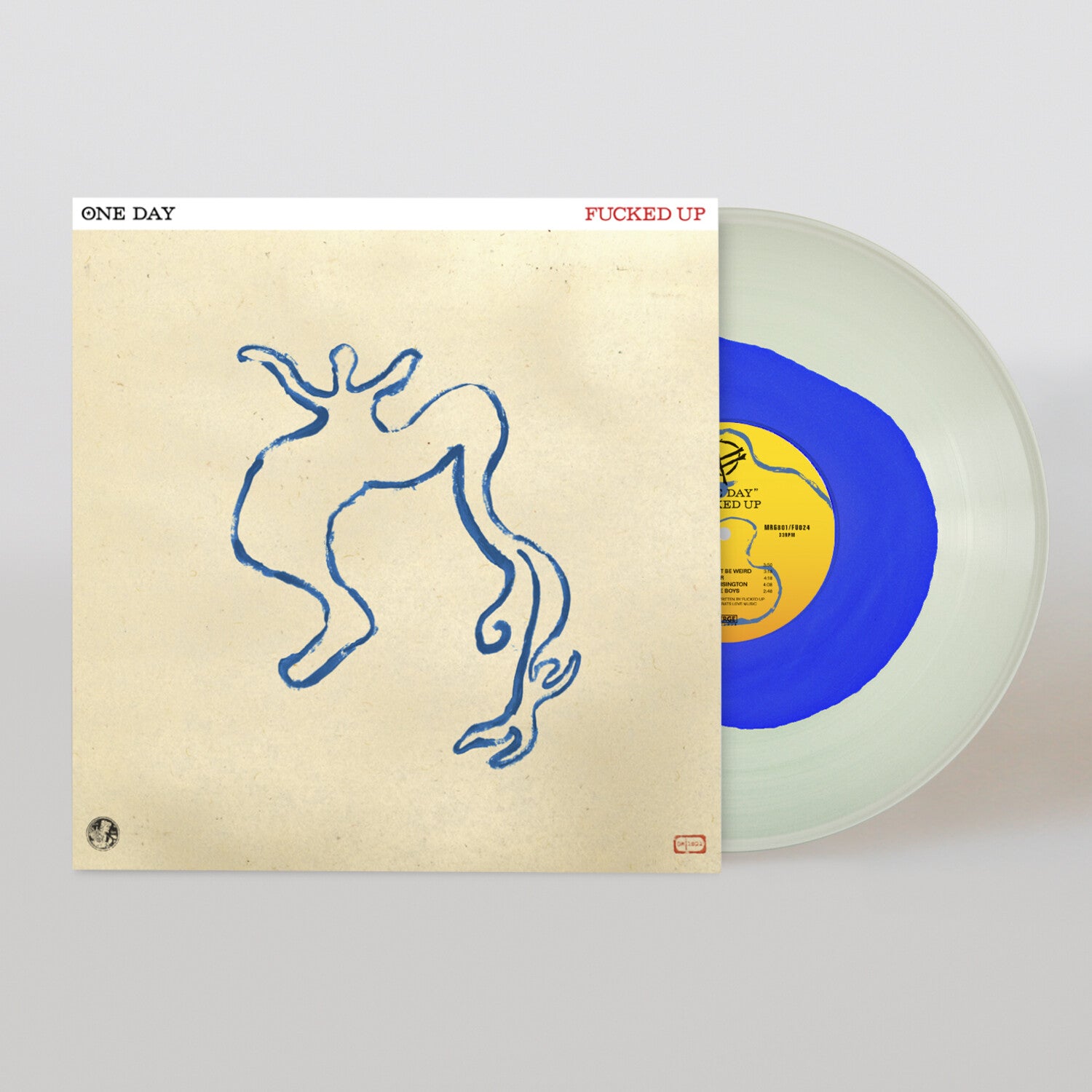Fucked Up - One Day - Milky Clear Blue (Limited Edition)
