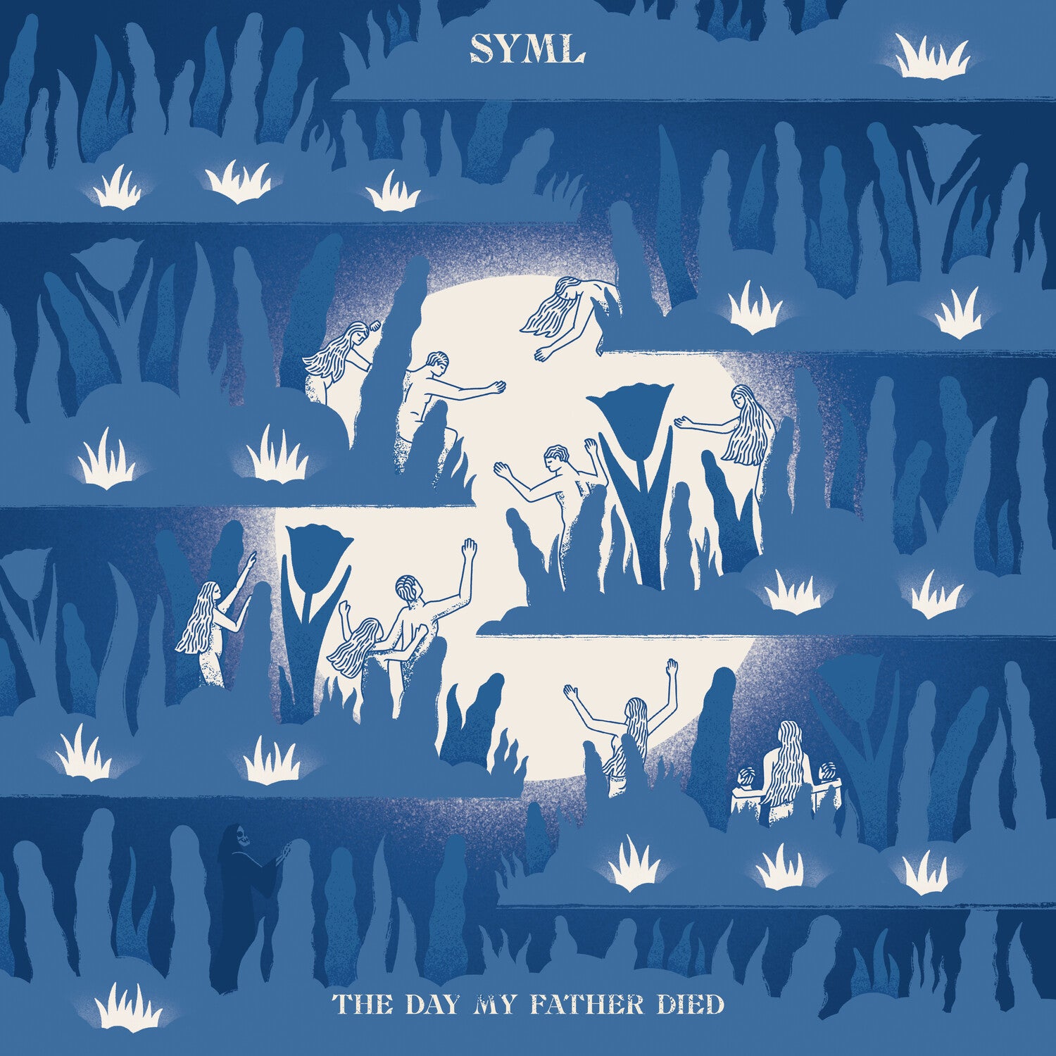 Syml - The Day My Father Died - Bone Blue Jay 2xLP (White Vinyl)