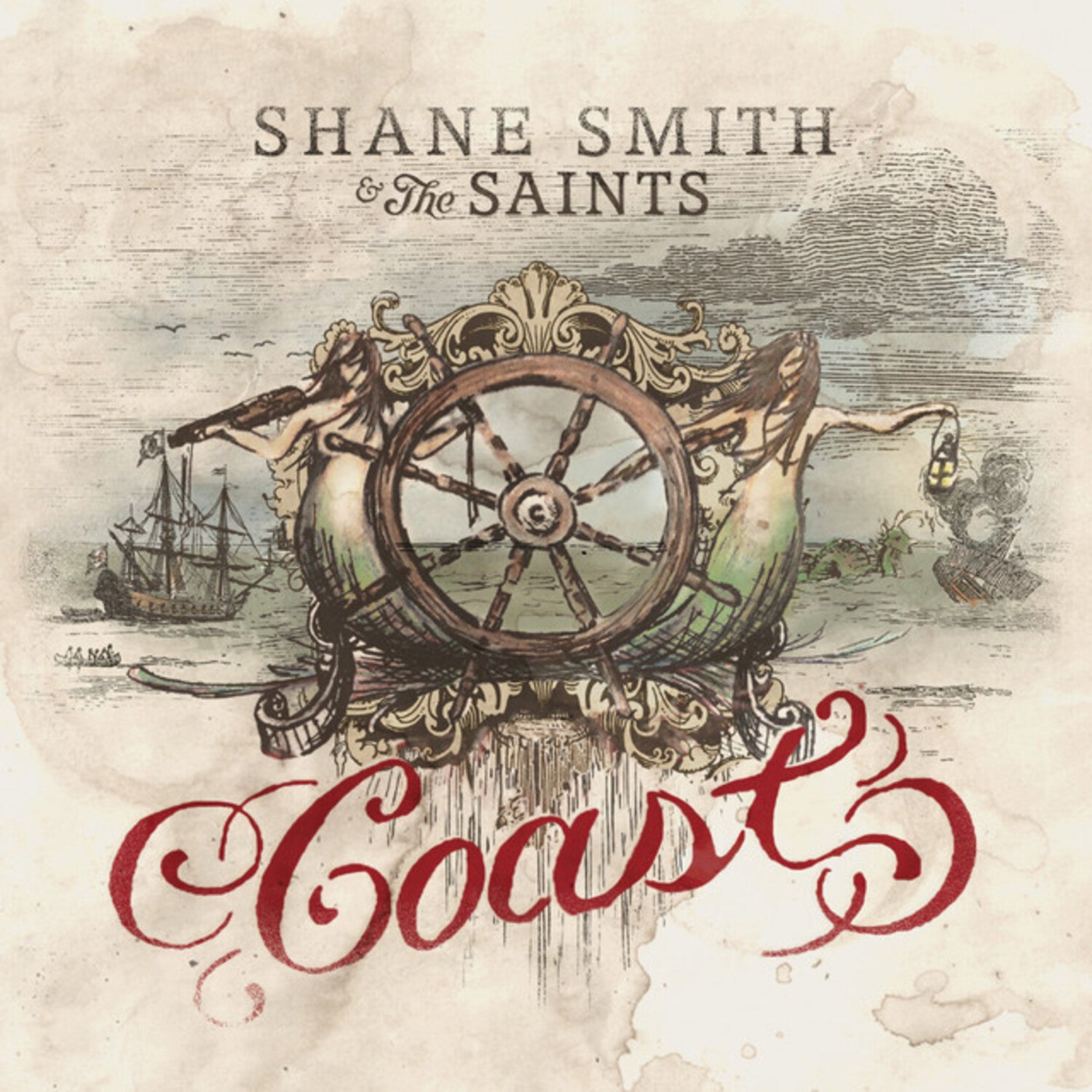 Shane Smith & the Saints - Coast 2xLP (Clear Vinyl)