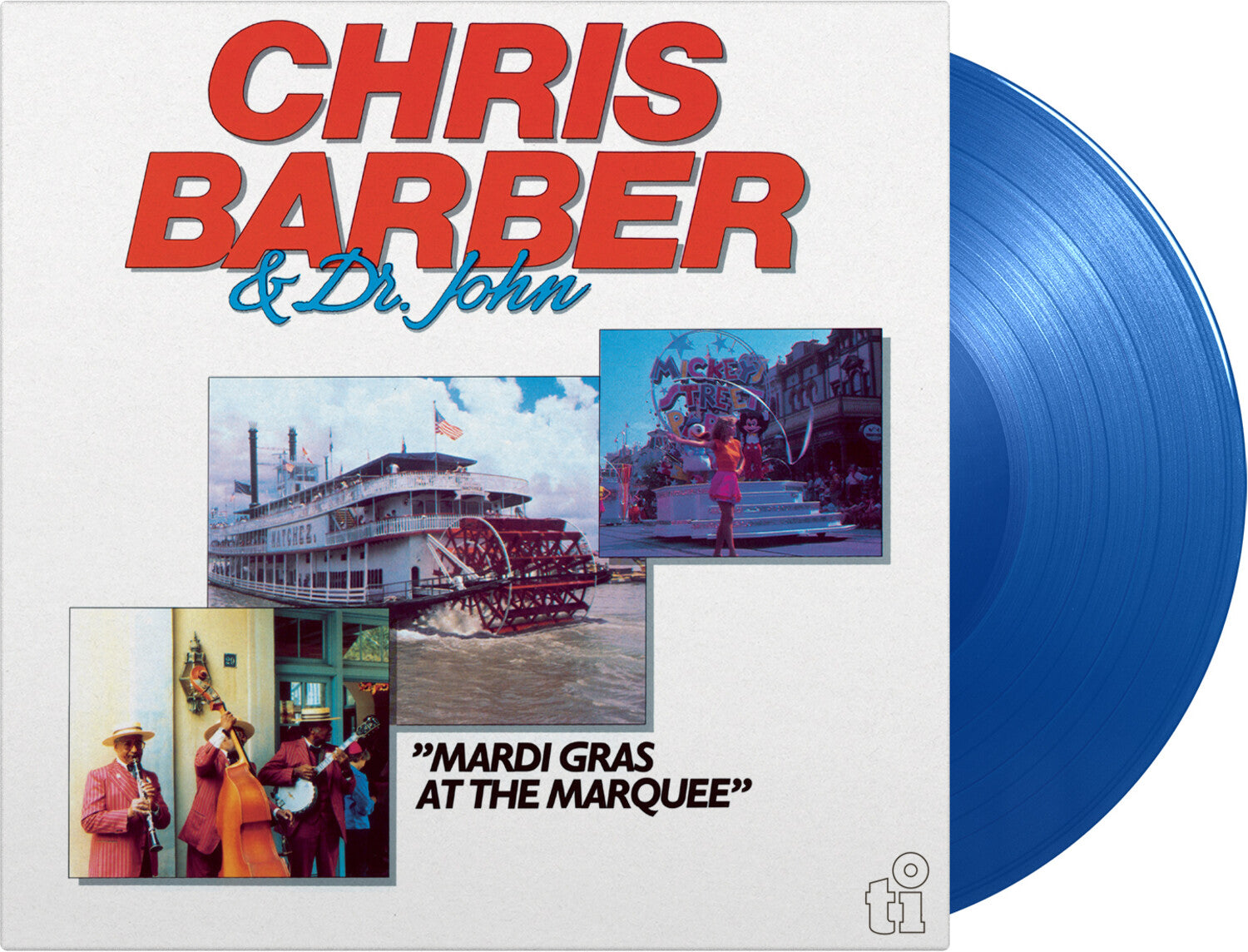 Chris Barber / Dr. John - Mardi Gras At The Marquee 2xLP (Blue Vinyl)