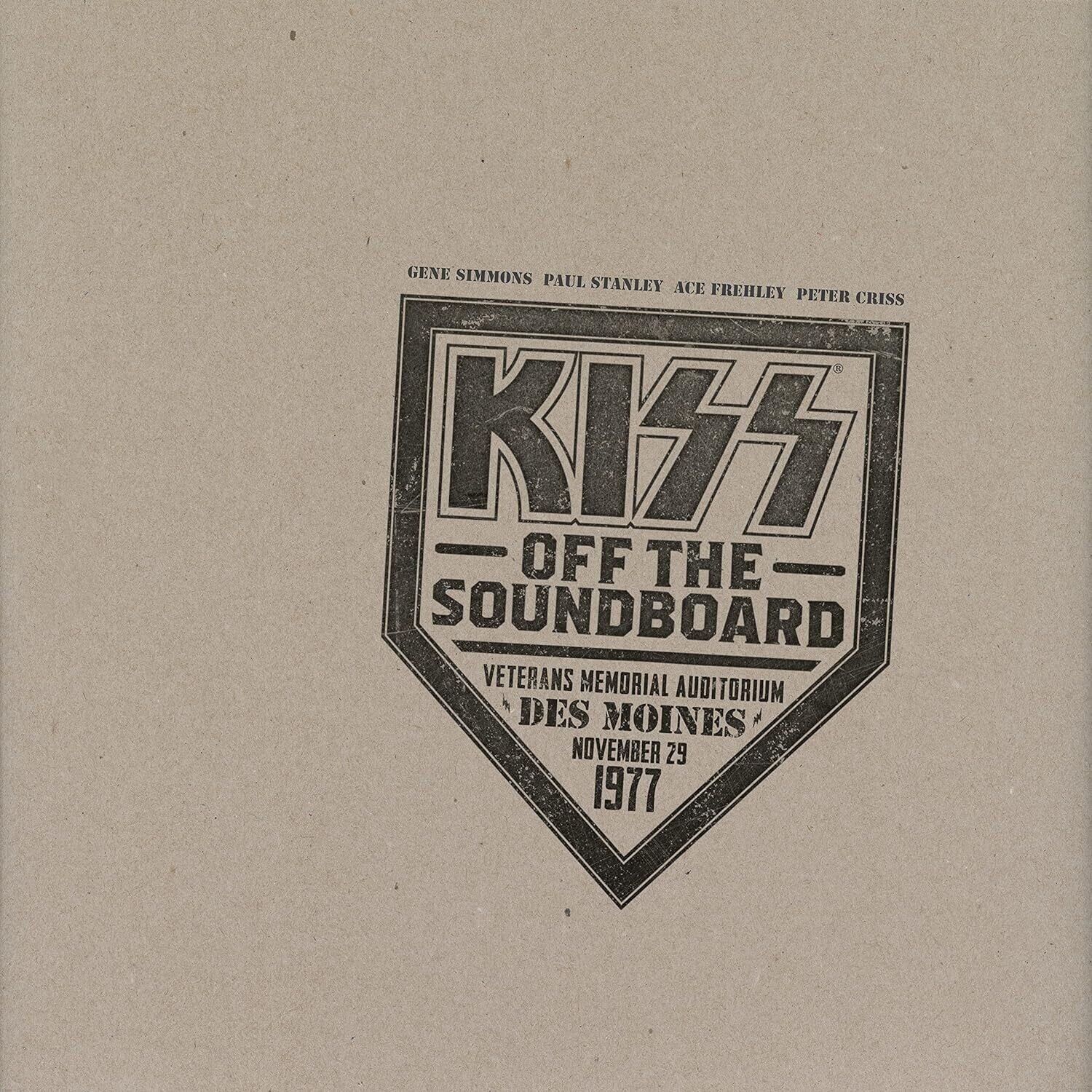 Kiss Off The Soundboard: Live In Des Moines 2xLP (Violet Vinyl)