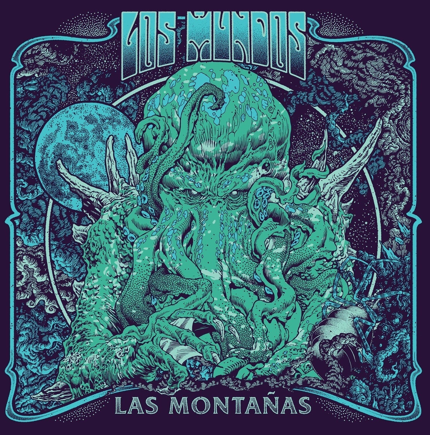 Los Mundos - Las Montanas (Blue Vinyl)