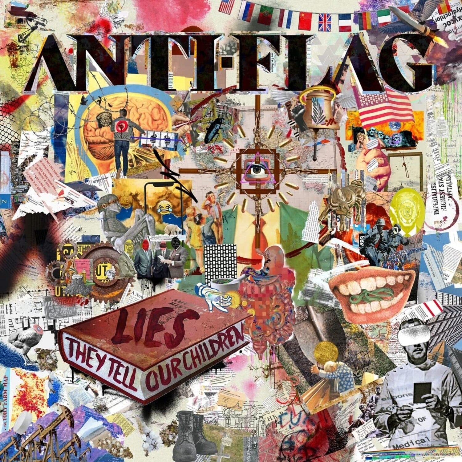 Anti-Flag - Lies They Tell Our Children (White Vinyl)