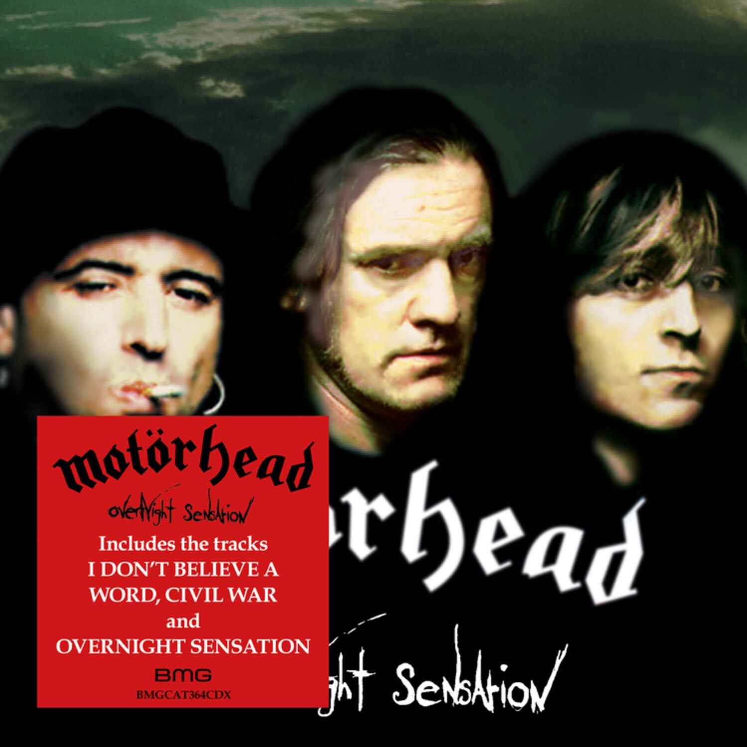 Motorhead - Overnight Sensation (CD) — CD album cover