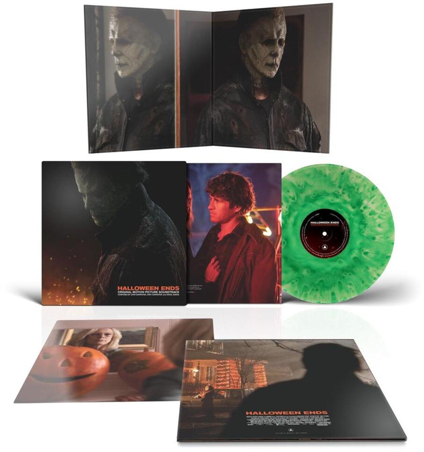 John Carpenter - Halloween Ends (Original Soundtrack) - Australian Exclusive 'Cloudy Green' Colored Vinyl (Green Vinyl)