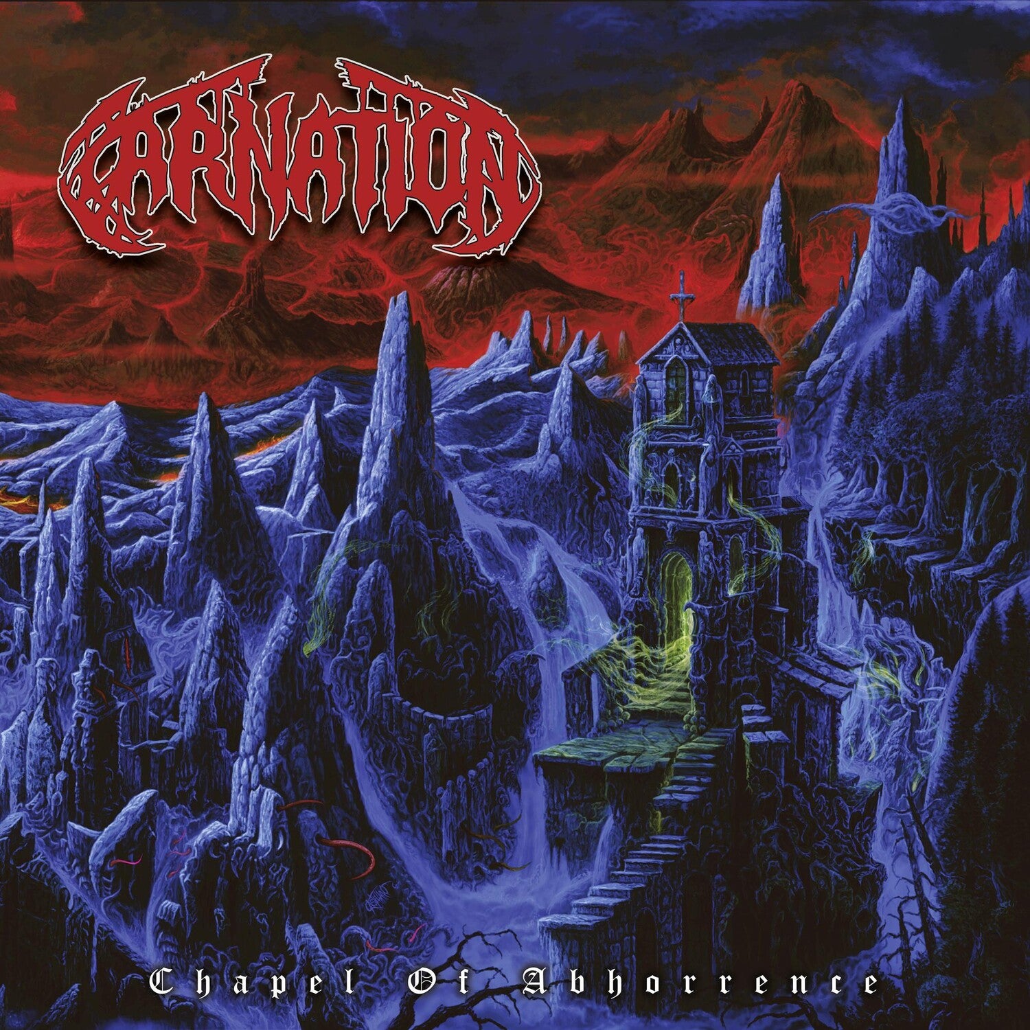 Carnation - Chapel of Abhorrence (Green Vinyl)