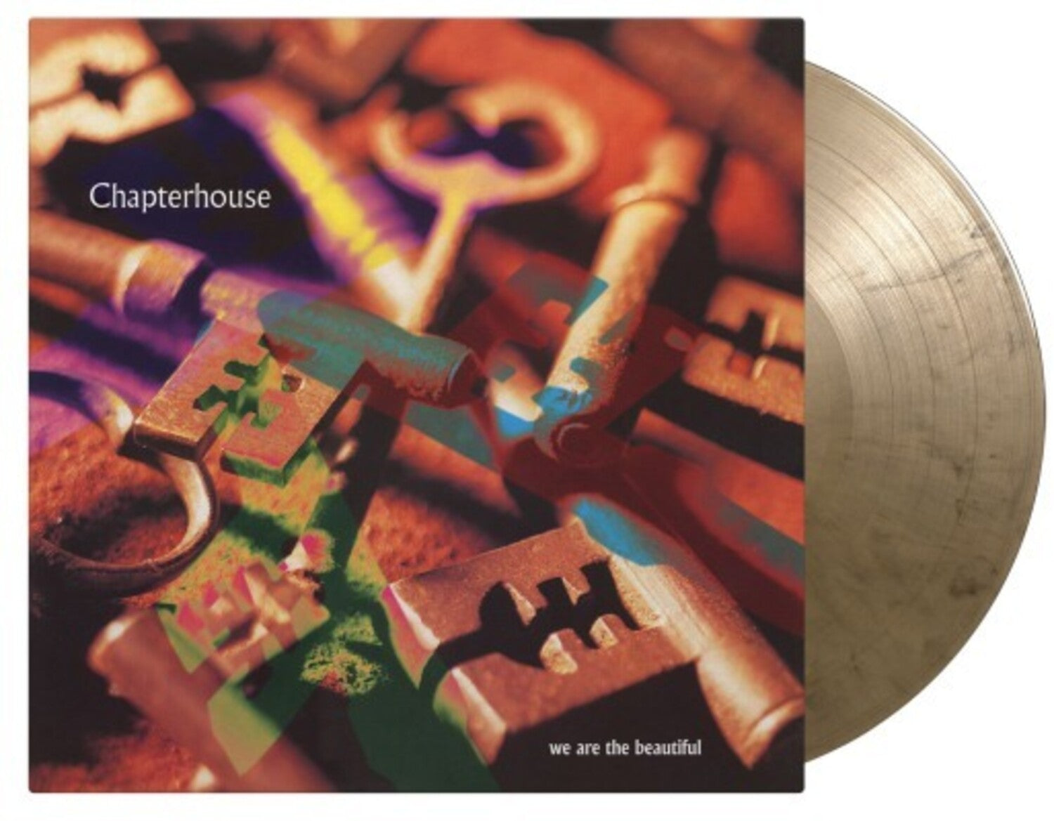 Chapterhouse - We Are The Beautiful - Limited 180-Gram Gold & Black Marbled Colored Vinyl (Gold Vinyl)