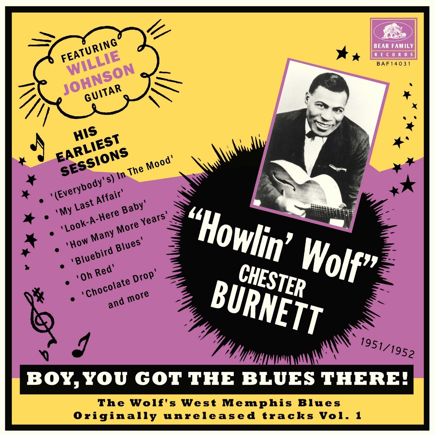 Howlin' Wolf - Boy You Got The Blues There! Vol. 1: The Wolf's West Memphis Blues