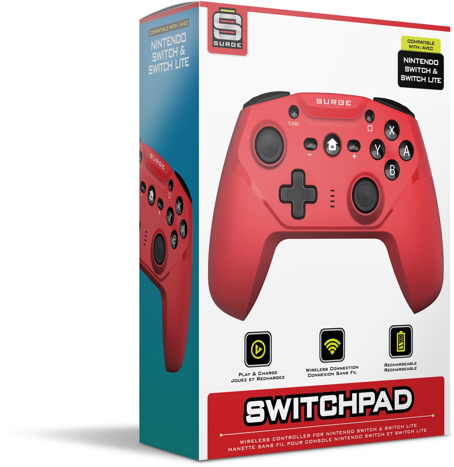 Switch Accessory: Wireless Controller - SURGE SwitchPad Pro