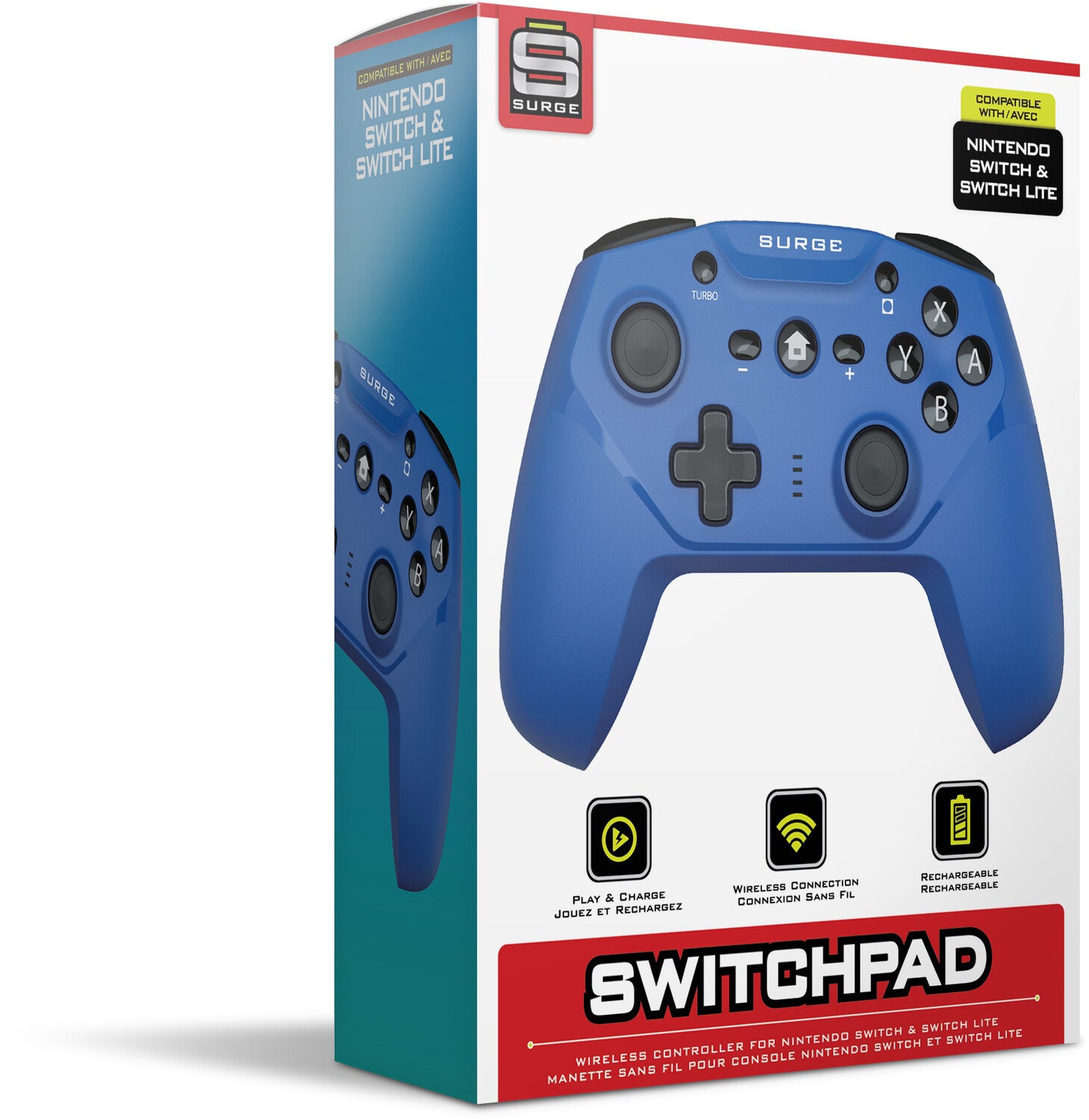Switch Accessory: Wireless Controller - SURGE SwitchPad Pro