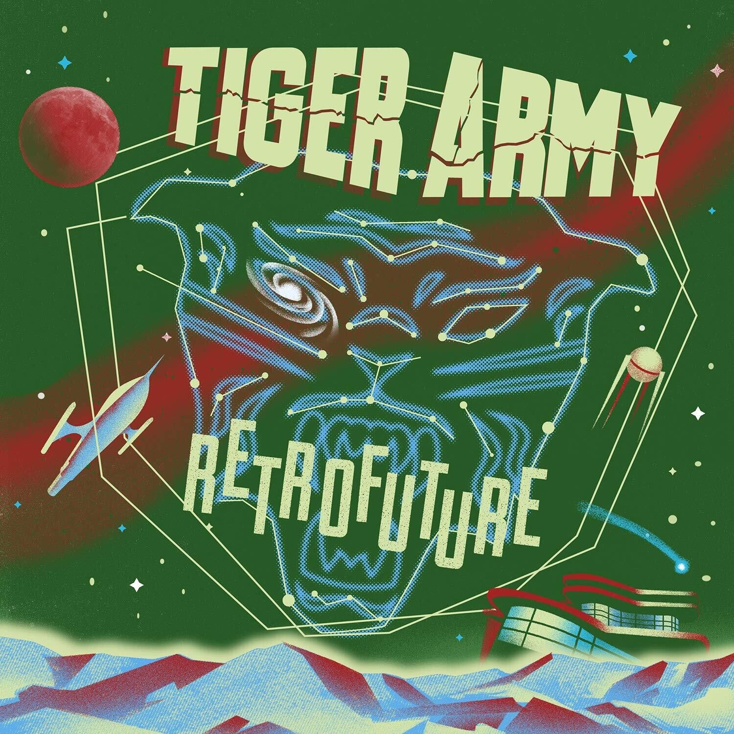 Tiger Army - Retrofuture (Red Vinyl)