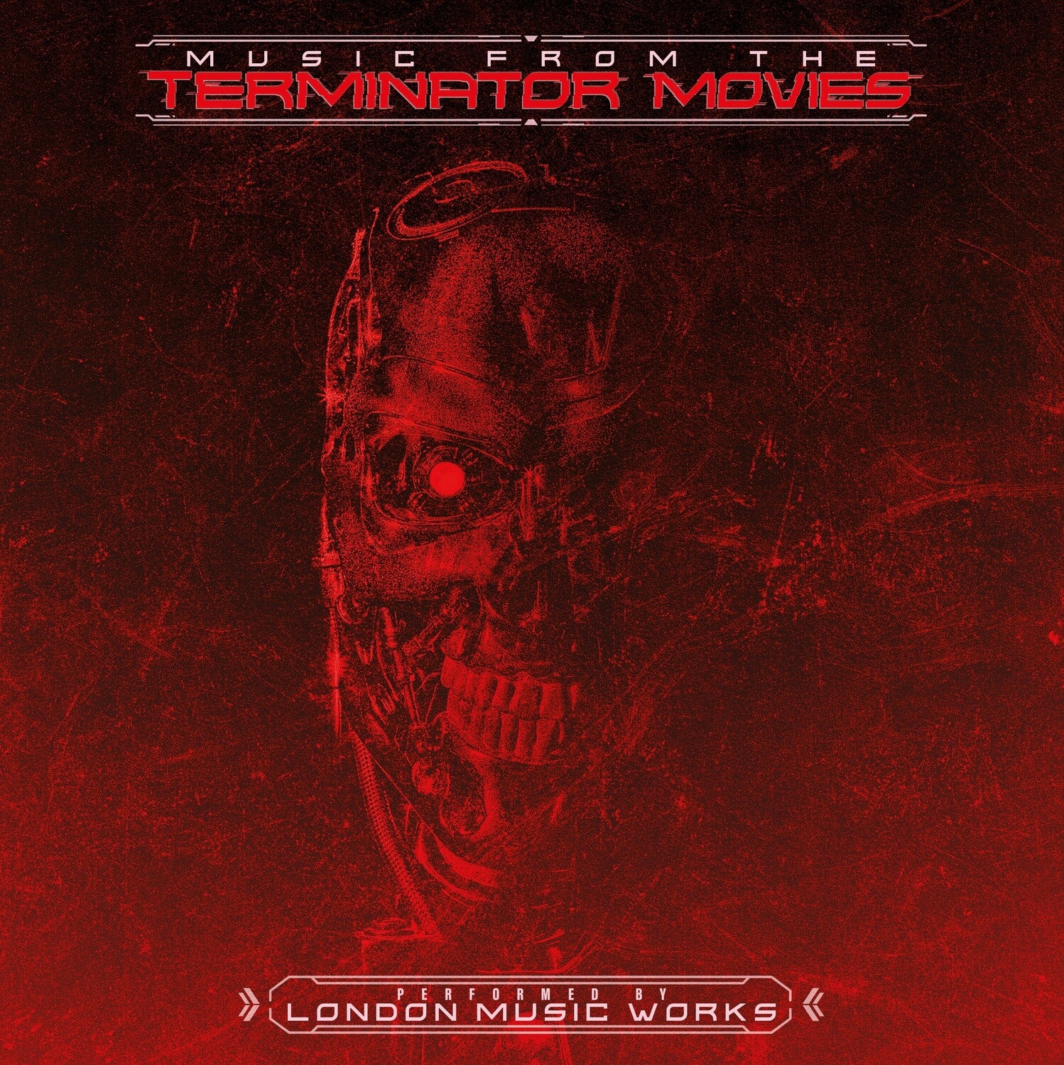 London Music Works - Music From the Terminator Movies 2xLP (Red Vinyl)
